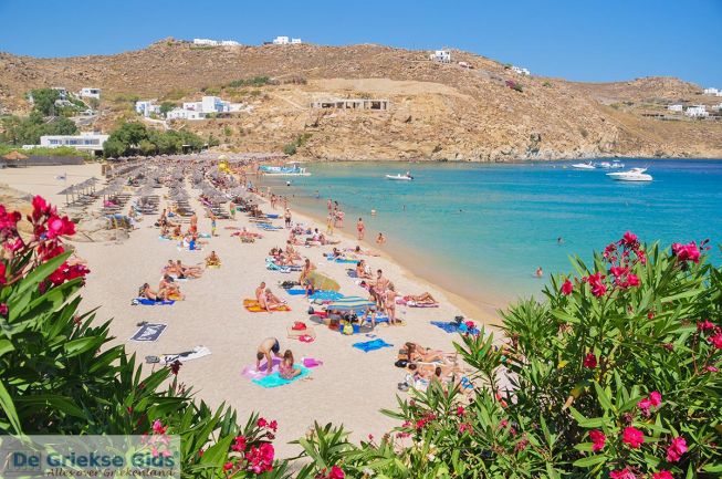 Mykonos stranden Strand Mykonos